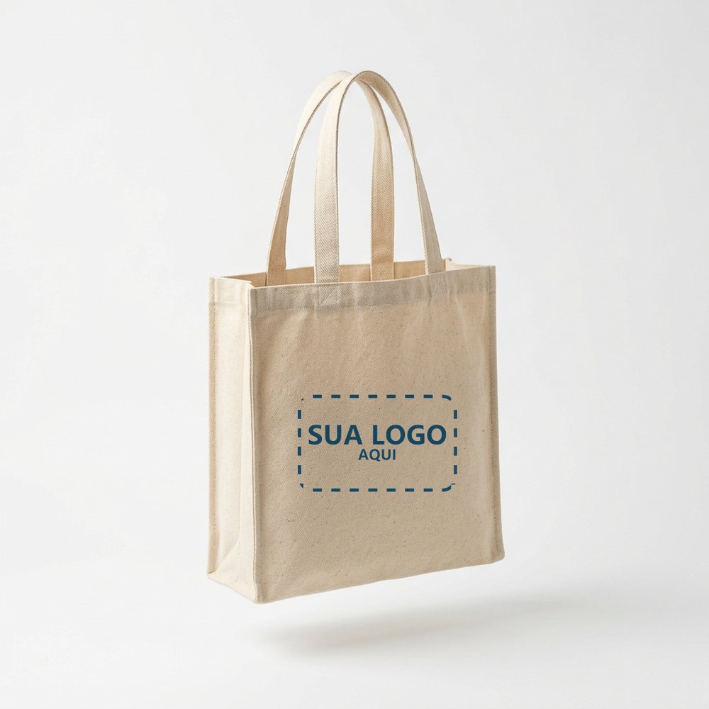 Ecobag com espaço para a sua logo